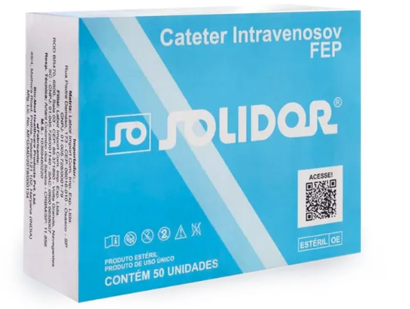 Cateter Intravenoso 18G - Solidor