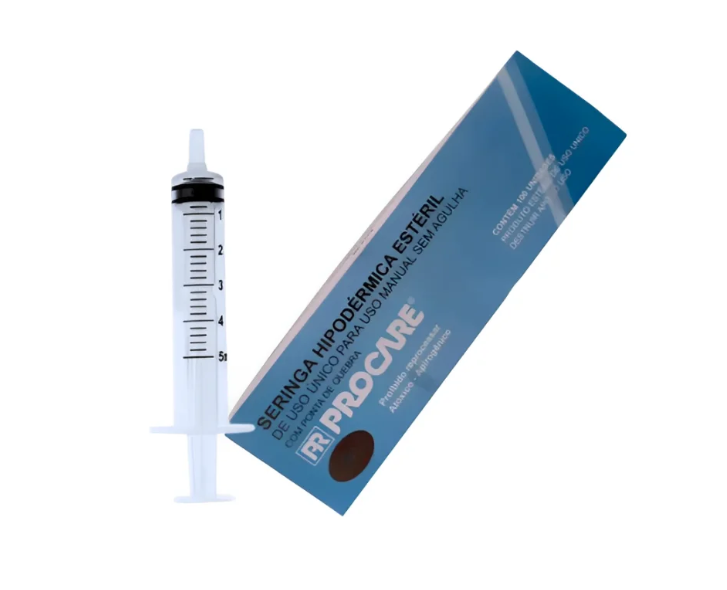 Seringa Descartável 10ml - 100un - Procare
