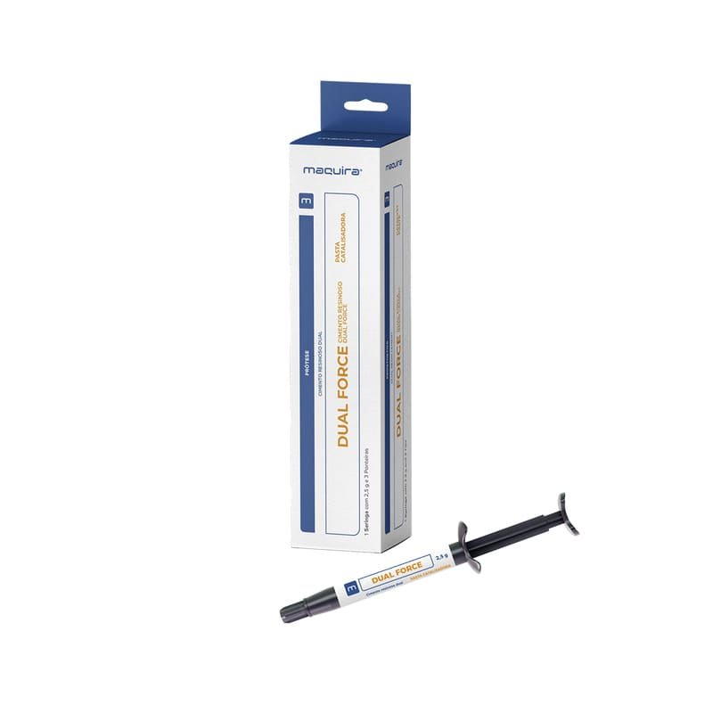 Cimento Resinoso Dual Force Catalisadora - Cor: A3 - Maquira