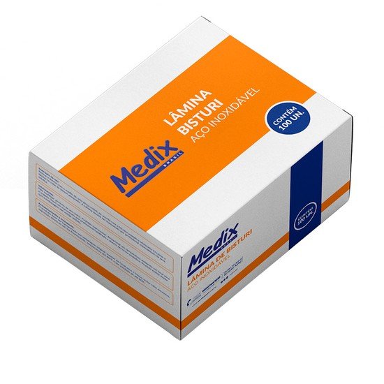 Lâmina Bisturi Nº 24 - Medix